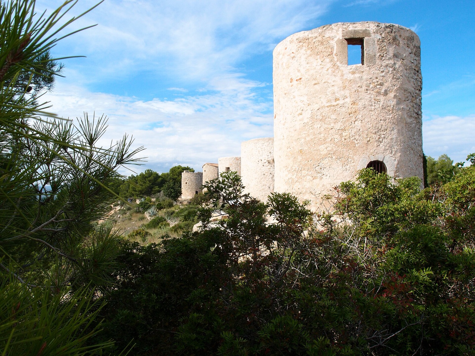 Les moulins de La Plana